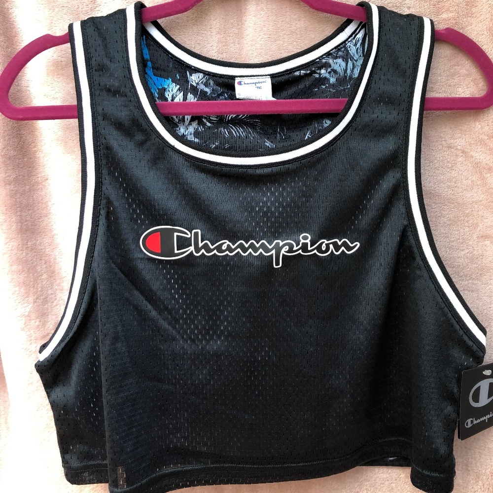 Champion Crop top double sided jersey style